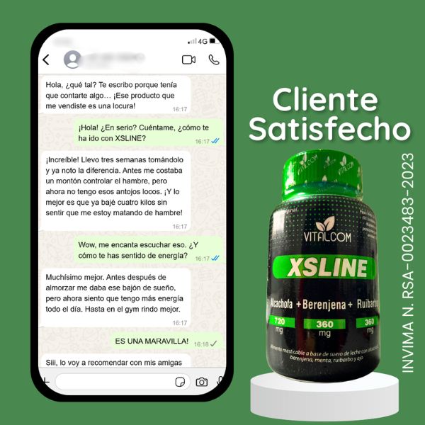 XSLINE - SOLUCIÓN NATURAL PARA LA PÉRDIDA DE PES0