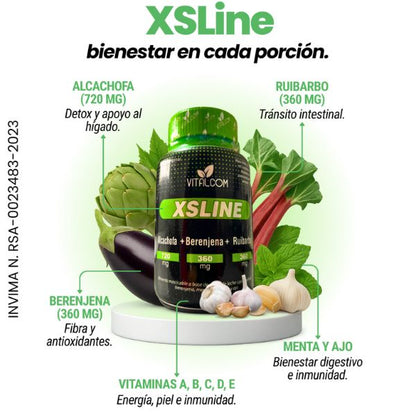 XSLINE - SOLUCIÓN NATURAL PARA LA PÉRDIDA DE PES0