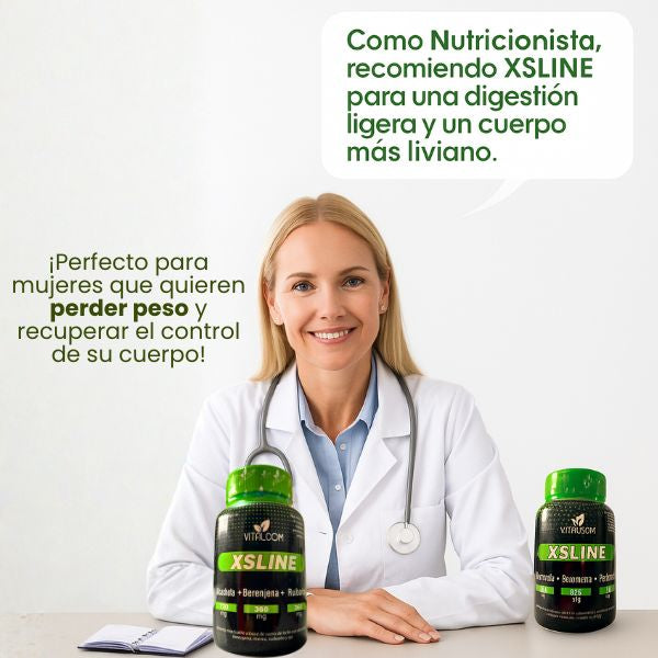 XSLINE - SOLUCIÓN NATURAL PARA LA PÉRDIDA DE PES0