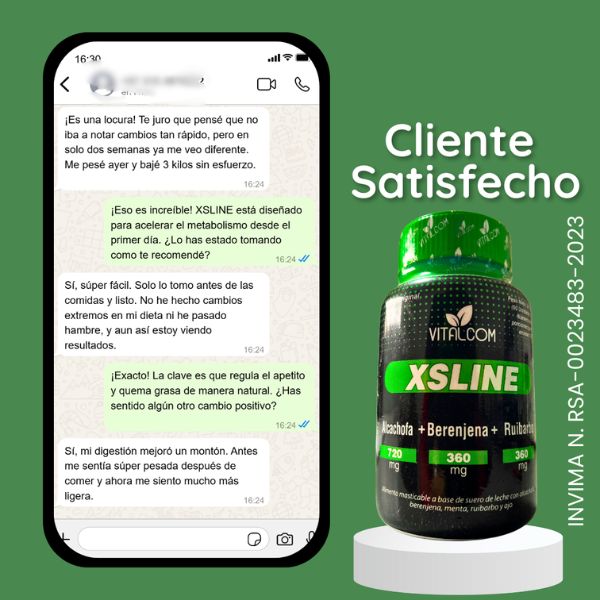 XSLINE - SOLUCIÓN NATURAL PARA LA PÉRDIDA DE PES0