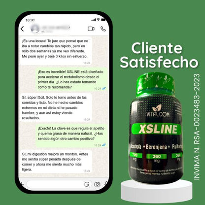 XSLINE - SOLUCIÓN NATURAL PARA LA PÉRDIDA DE PES0