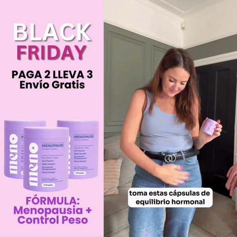 MENO - FÓRMULA 2 EN 1:  Menopausia + Control Peso
